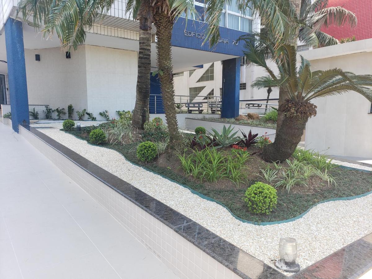 Apto Gonzaga Frente Ao Mar Wi-Fi Santos  Dış mekan fotoğraf