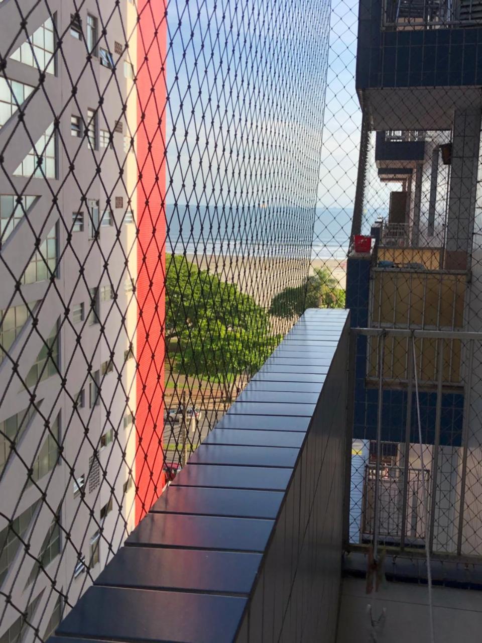 Apto Gonzaga Frente Ao Mar Wi-Fi Santos  Dış mekan fotoğraf